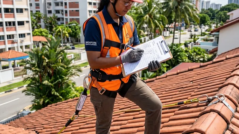 The Ultimate Roof Inspection Checklist for Singapore Homeowners