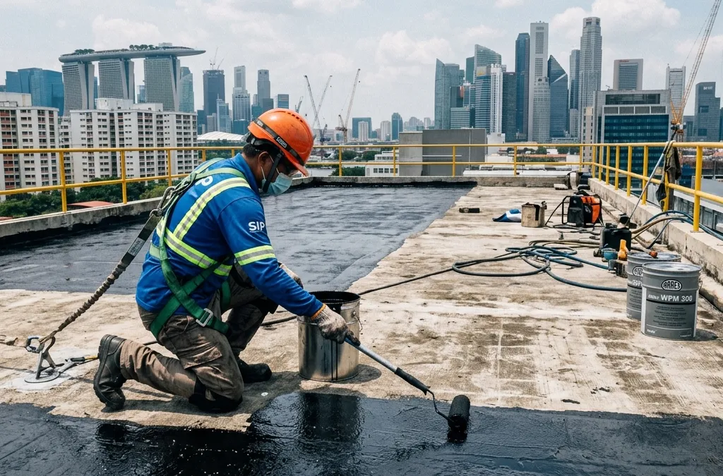 Best Waterproofing Methods for Singapore Homes & Industrial Sites